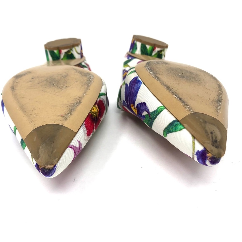 SALVATORE FERRAGAMO floral mules, size 10 - Picture 13 of 14
